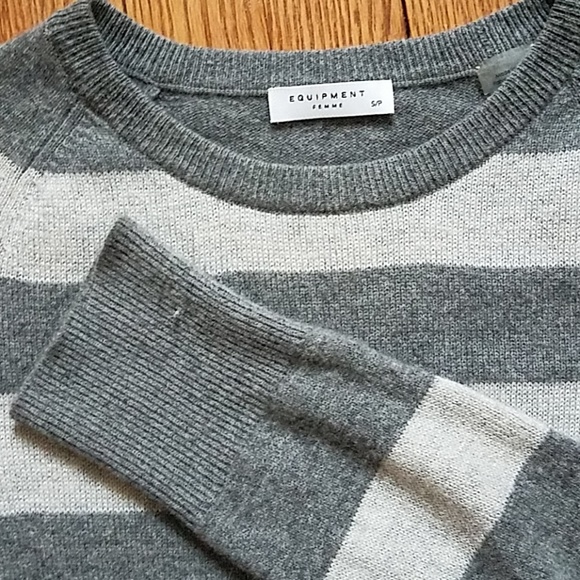 Equipment cashmere striped with metallic threads s - Picture 3 of 3